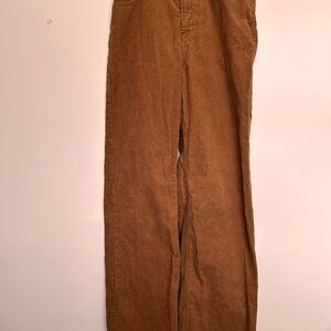 Brown Casual Pants
